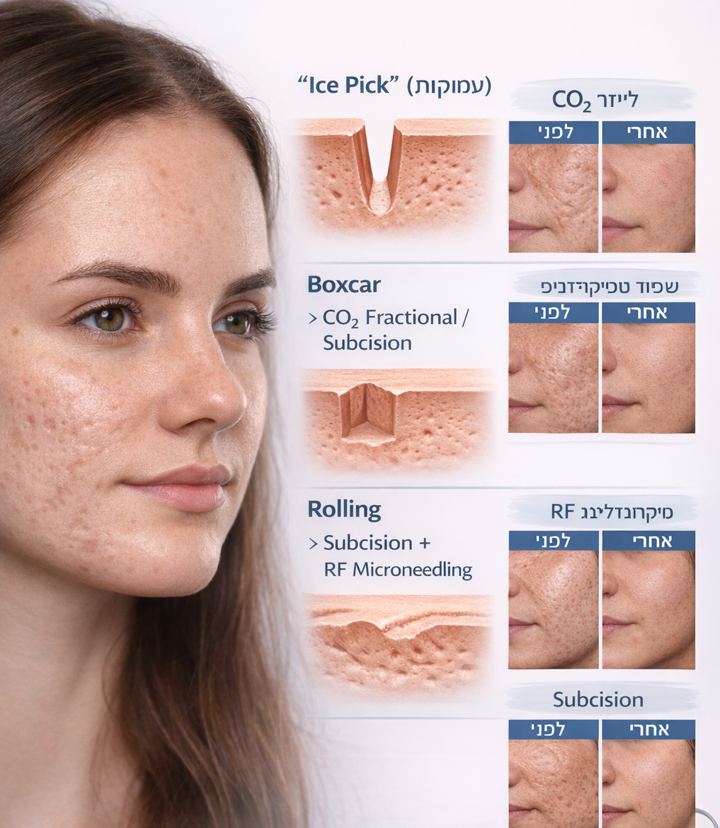 צלקות פוסט אקנה